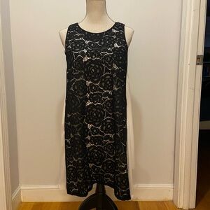 Elegant Black Lace Dress
